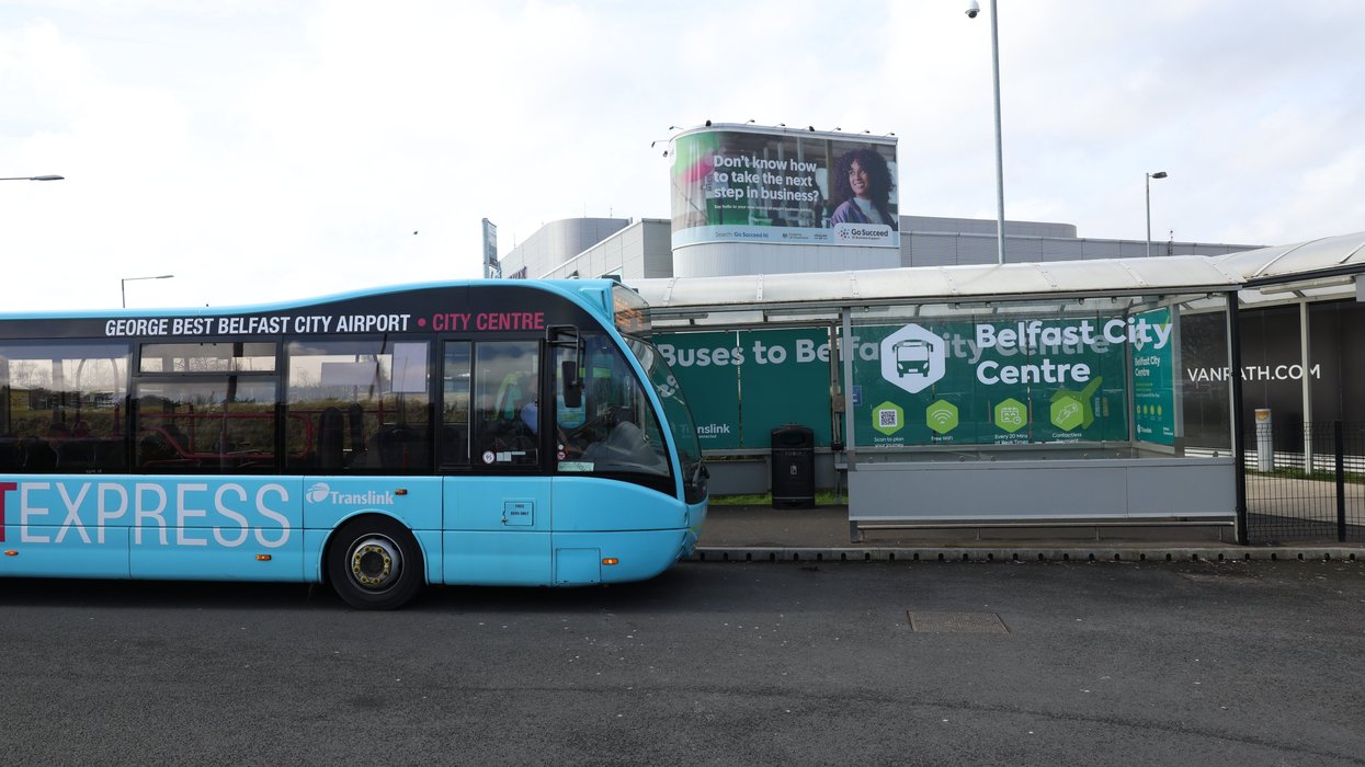 Emergency services rush to 'serious' shuttle bus crash near busy UK airport