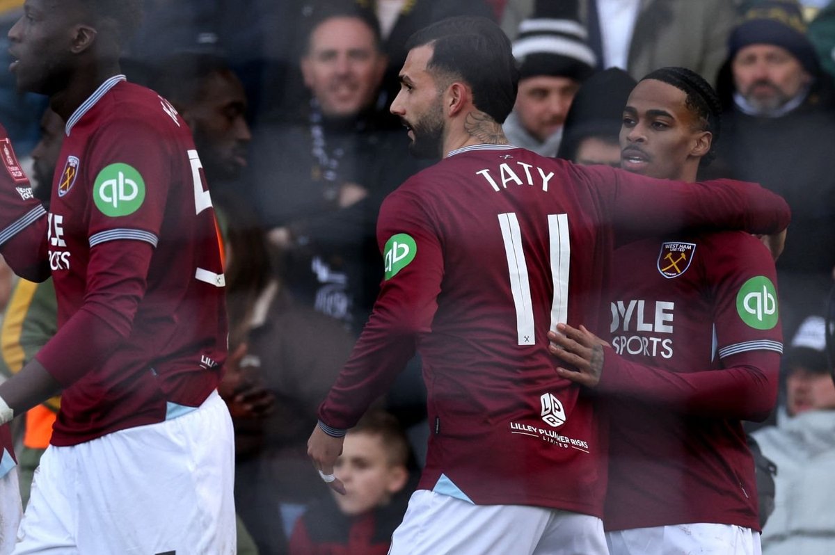 West Ham avoid FA Cup upset as Crysencio Summerville goal shoots down Burton