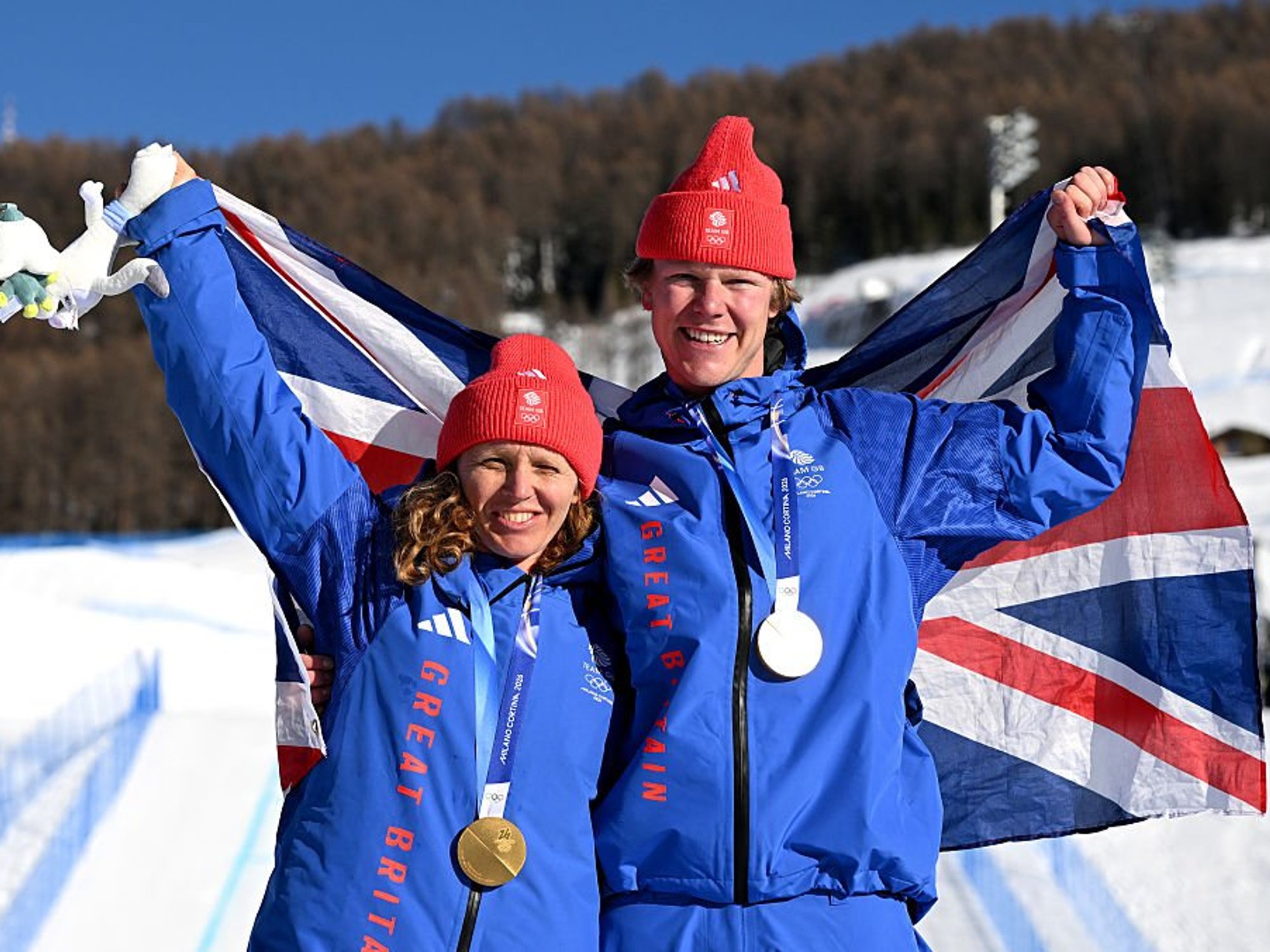 Team GB enjoy spectacular snowboard success as historic gold medal won at Winter Olympics