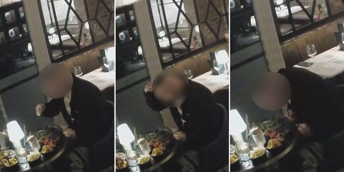 Staffordshire diners caught on CCTV ‘planting hair in their food’ before refusing to pay £165 bill Staffordshire diners caught on CCTV ‘planting hair in their food’ before refusing to pay £165 bill