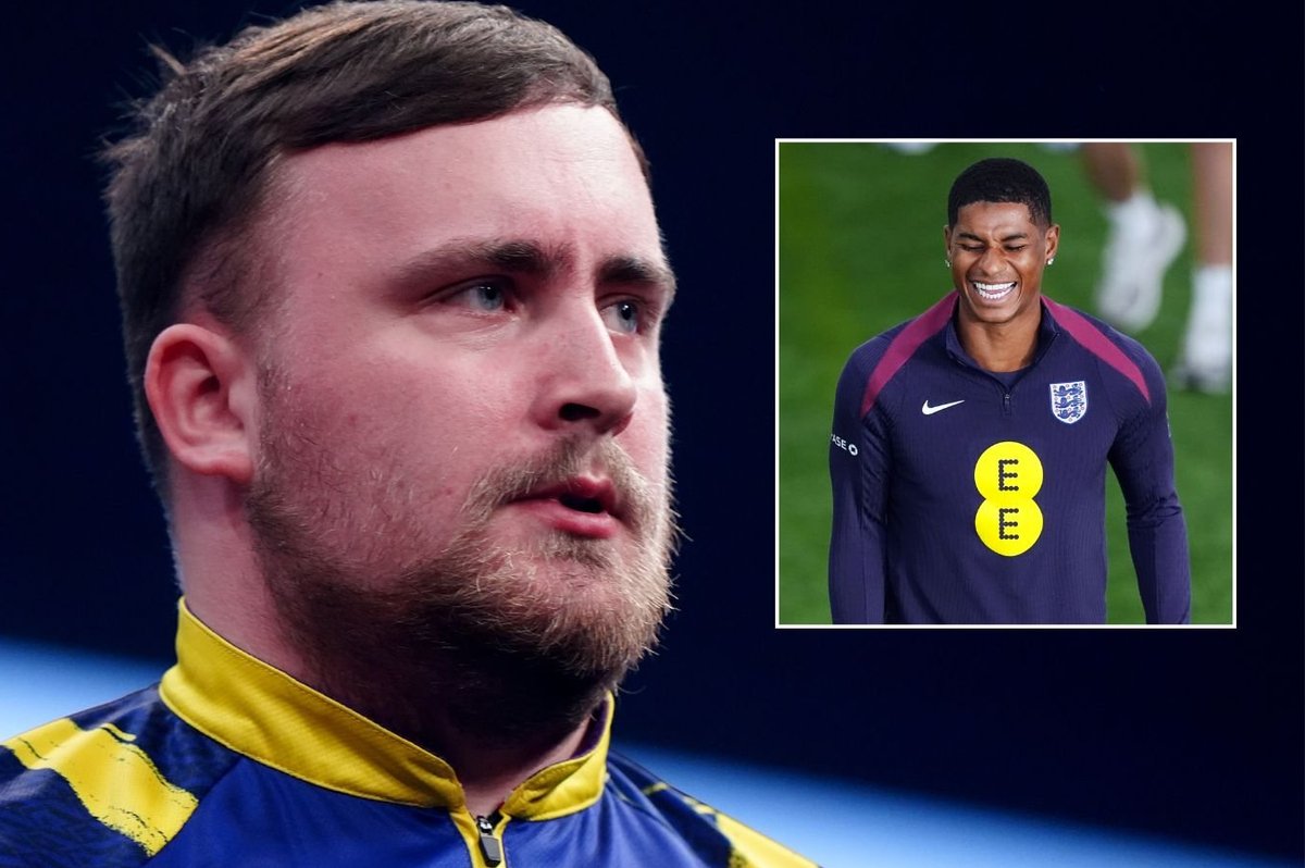 Luke Littler offers to pay Marcus Rashford's wages as darts star reveals dream