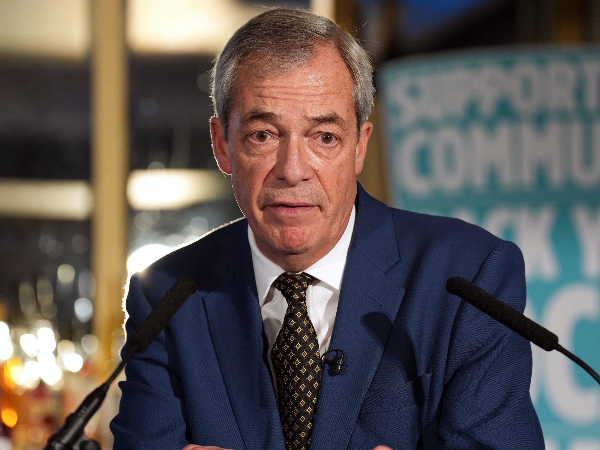 Nigel Farage suffers surprise decline in the polls as 'limelight stolen' by unexpected rival