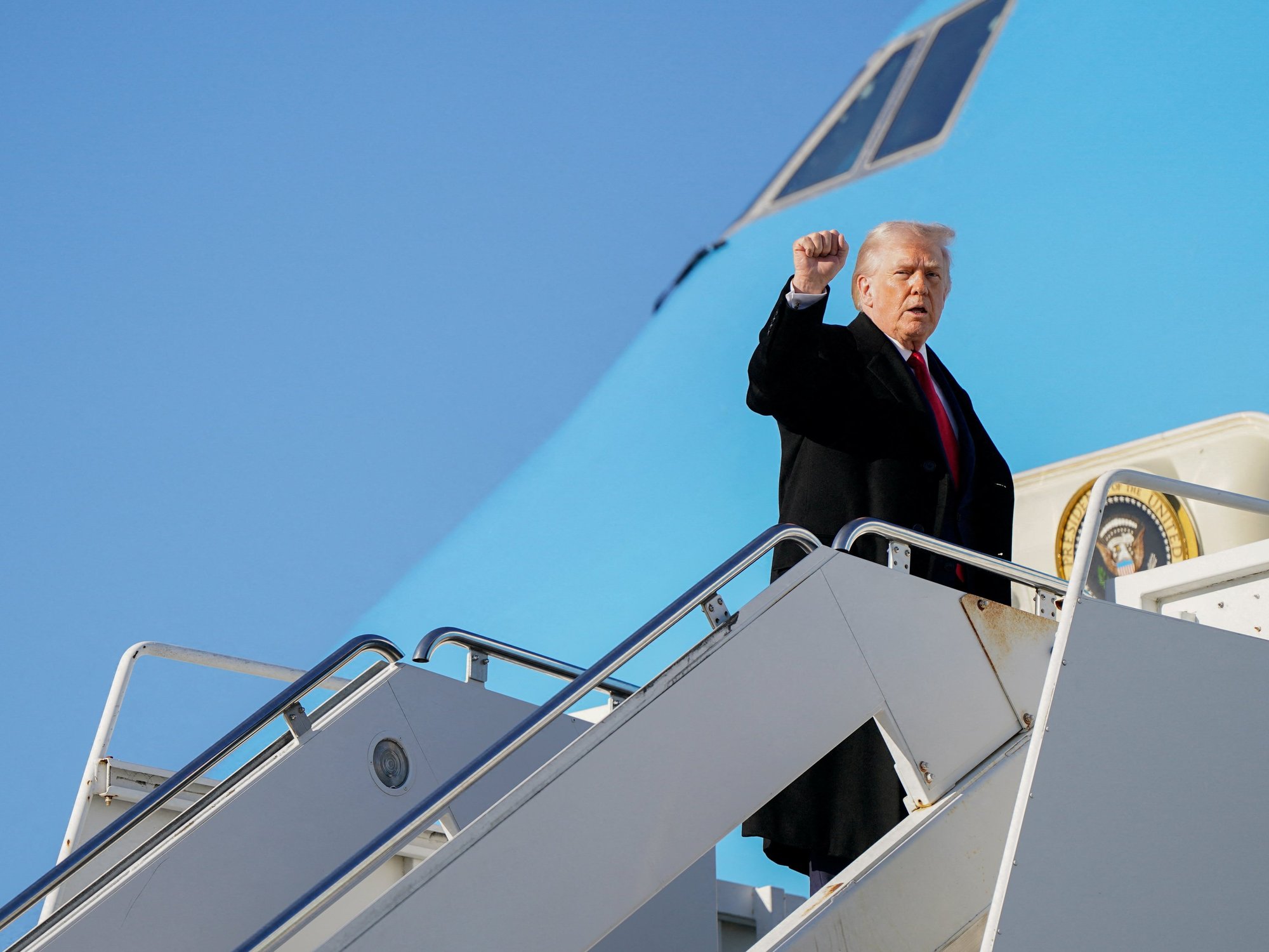 Donald Trump issues fierce warning to UK as Ed Miliband signs deal with long-term President's bit...