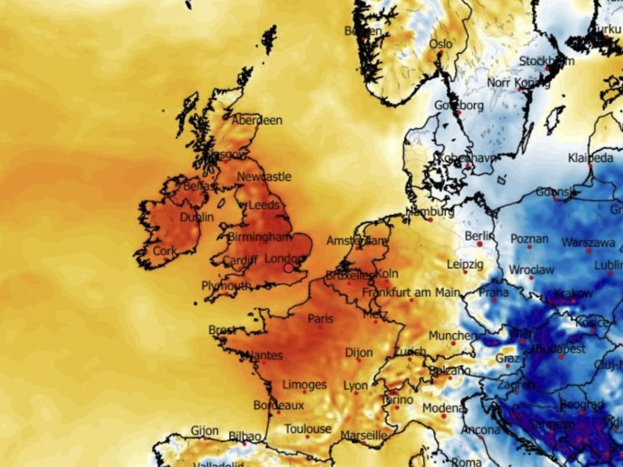 UK weather: Colliding storm systems set to end Britain's rain streak after washout week sparks fl...