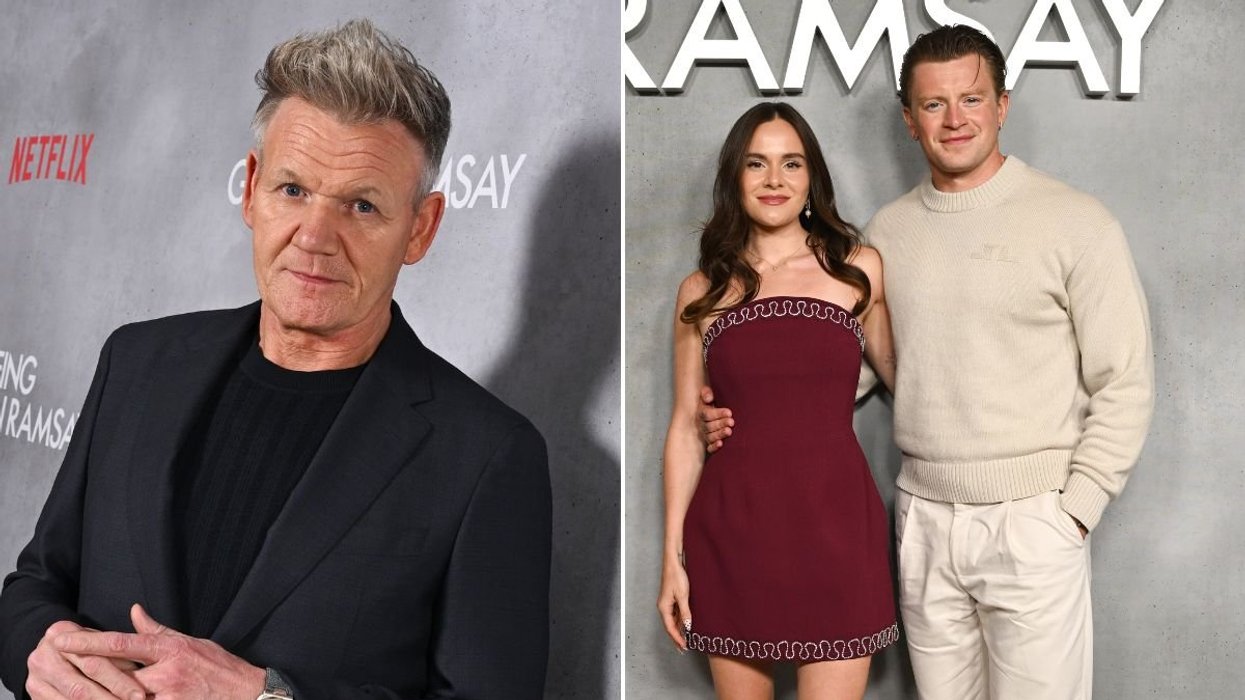 Holly Ramsay and Adam Peaty put on public show of support for dad Gordon as he launches new project amid Brooklyn Beckham spat