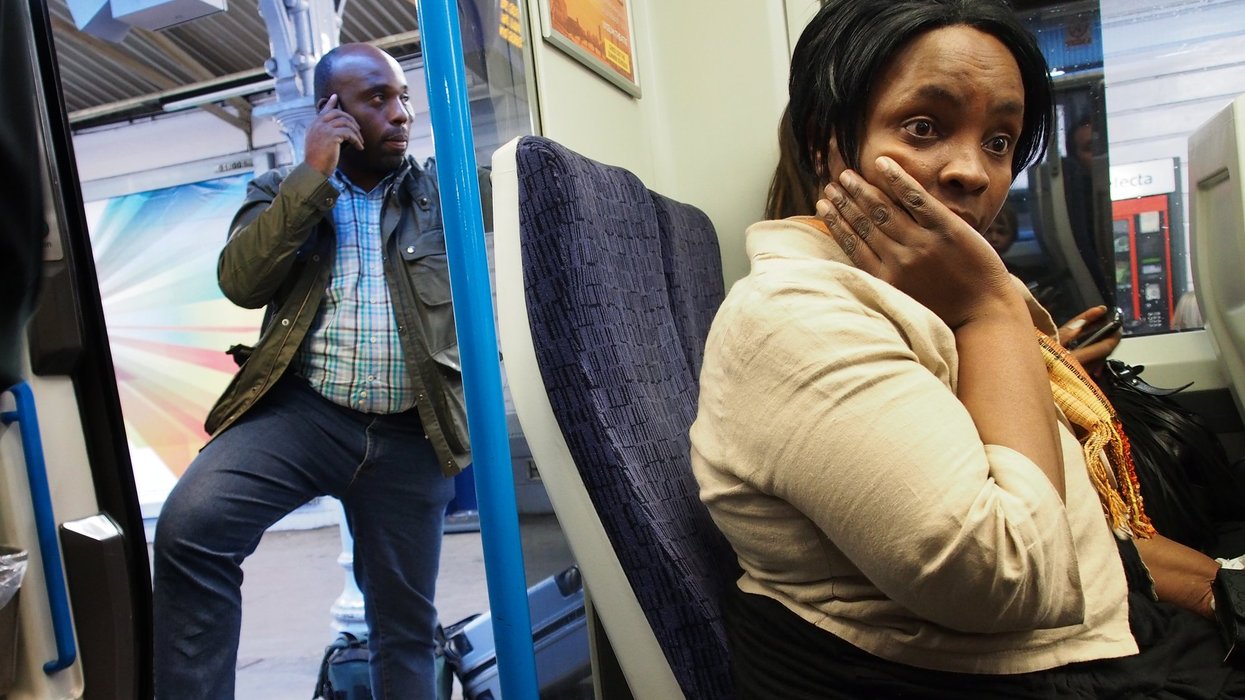 One-third of Britons fume when people put their phone calls on loud speaker in public but vast majority won't tell them off