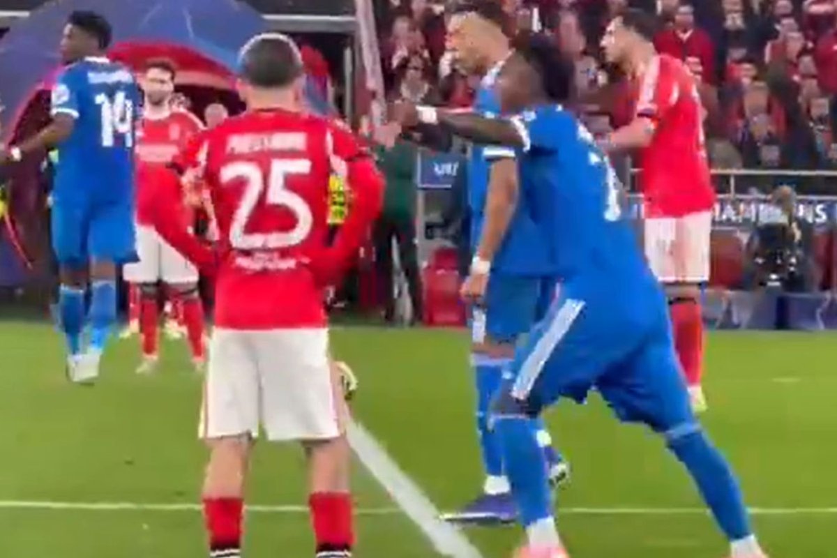 Benfica suggest Real Madrid players are LYING in racism row as club share new footage of incident