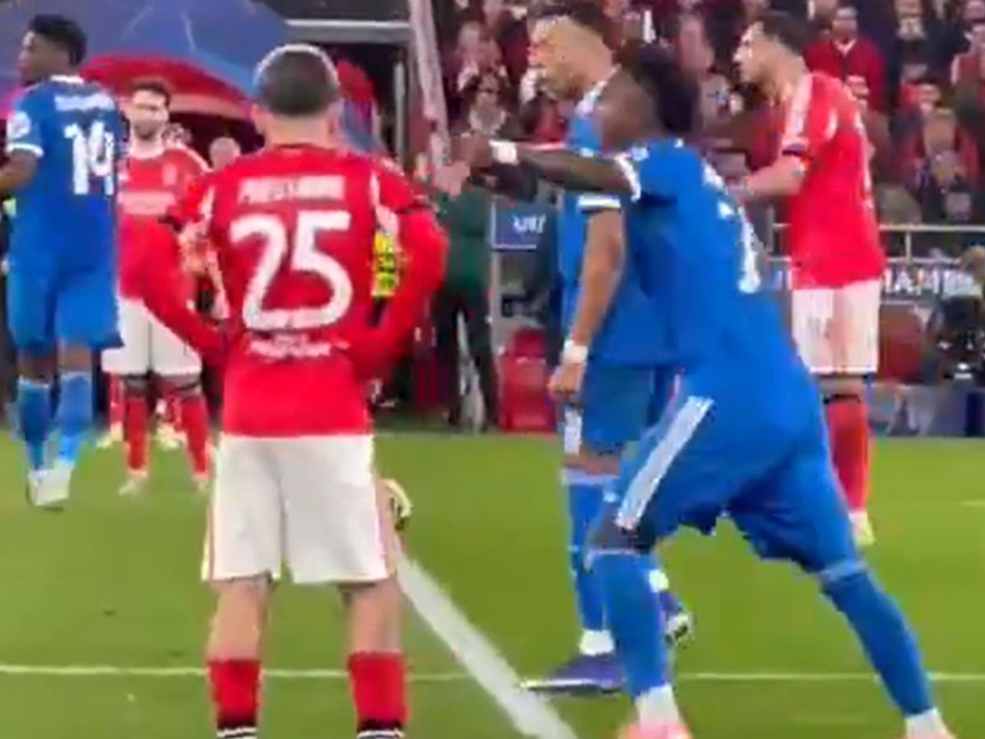 Benfica suggest Real Madrid players are LYING in racism row as club share new footage of incident