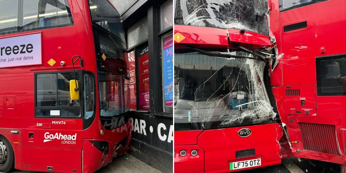 Casualties reported as double-deckers smash at Southwark Playhouse Casualties reported as double-deckers smash at Southwark Playhouse