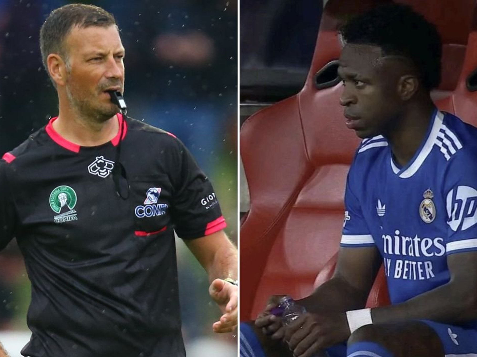 Mark Clattenburg faces calls to be sacked after comments on Vinicius Jr alleged racism incident