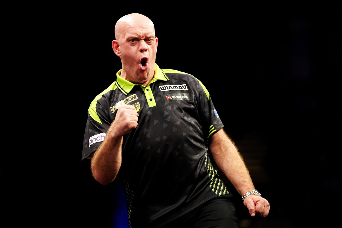 Michael van Gerwen health statement released as darts star pulls out of Premier League night three