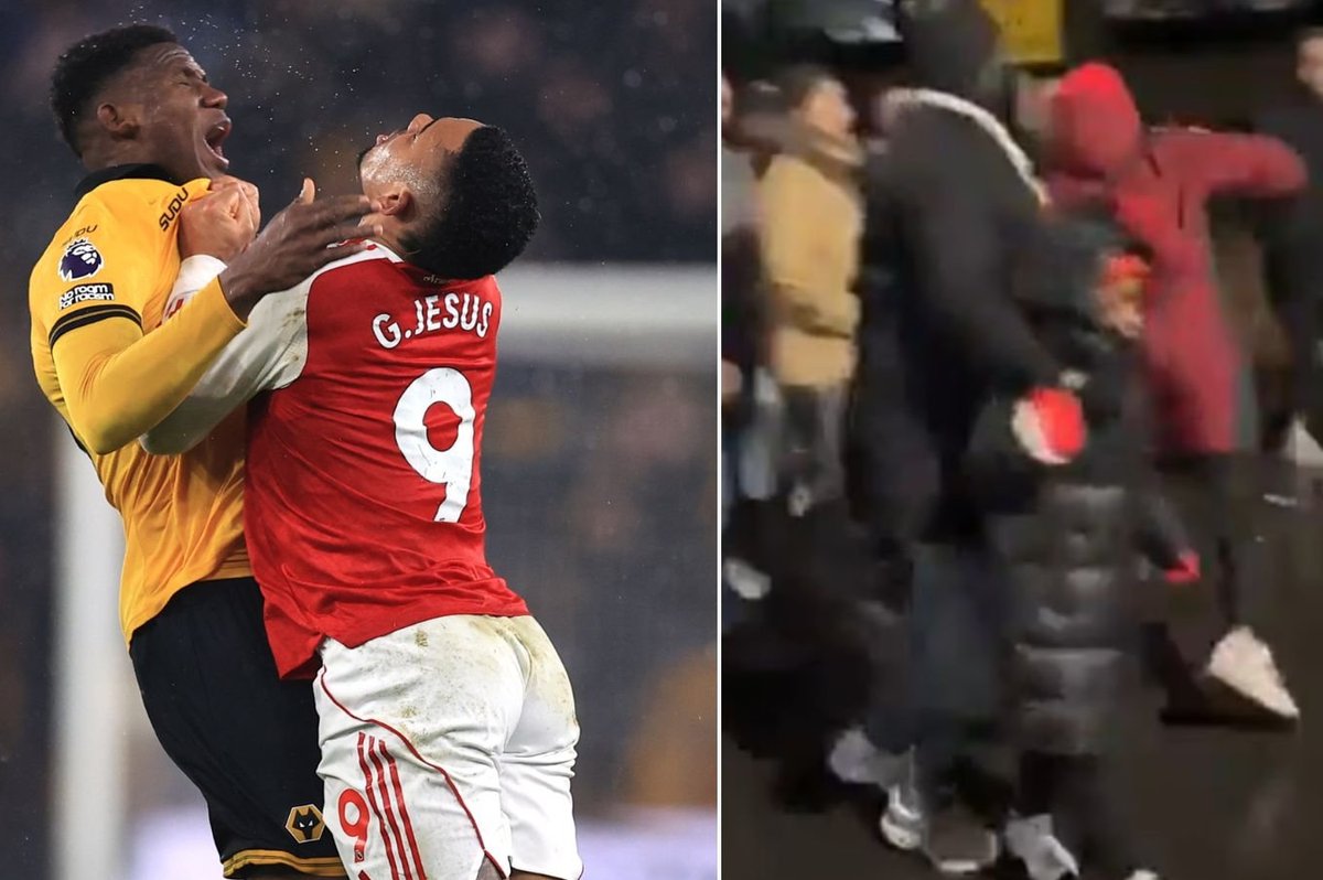 Arsenal fans go into meltdown, with one blaming the weather, after capitulating in Wolves draw