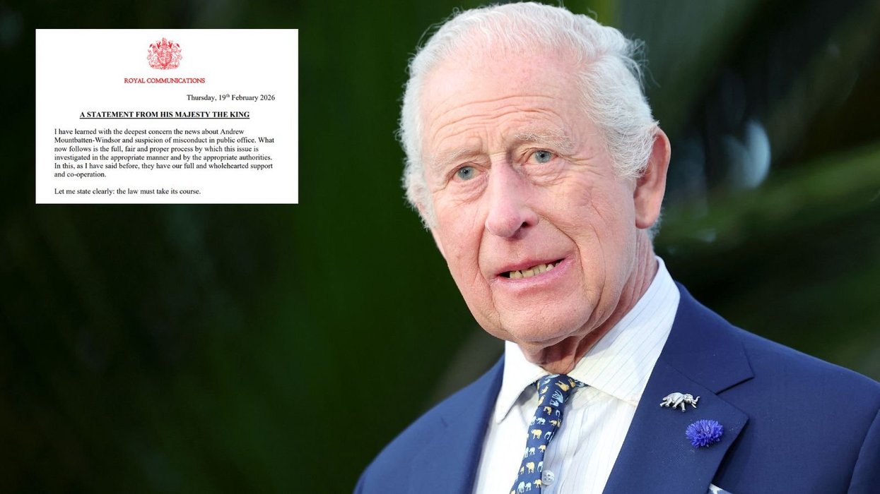 King Charles outlines his 'deep concern' after Andrew Mountbatten-Windsor's arrest