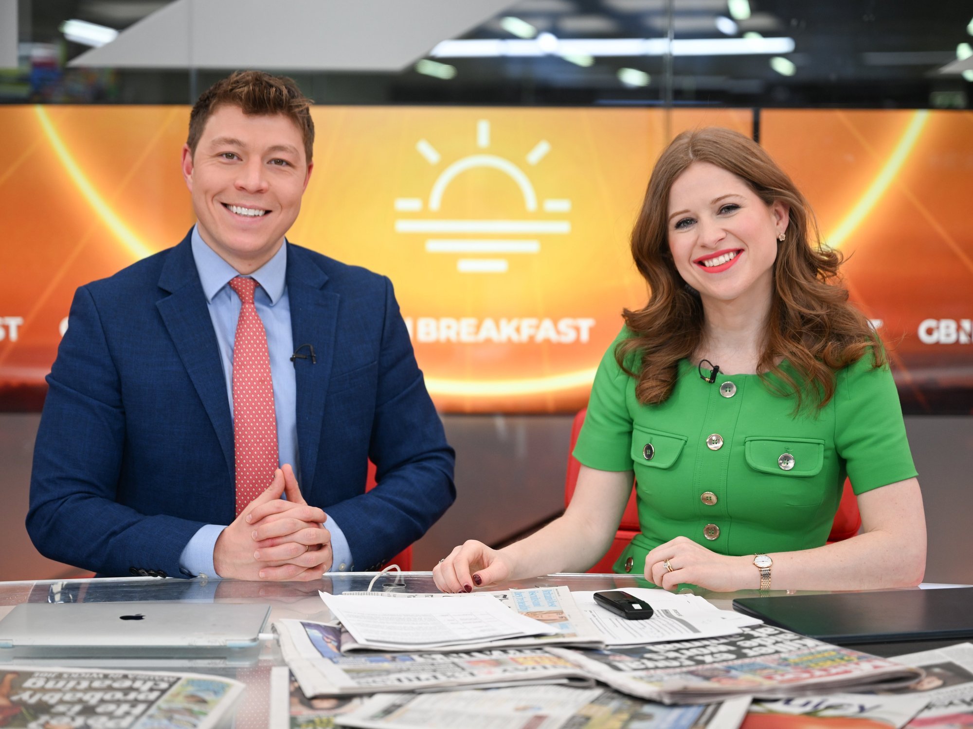 Emily Carver clears up confusion as GB News viewers spot distracting change in Patrick Christys a...