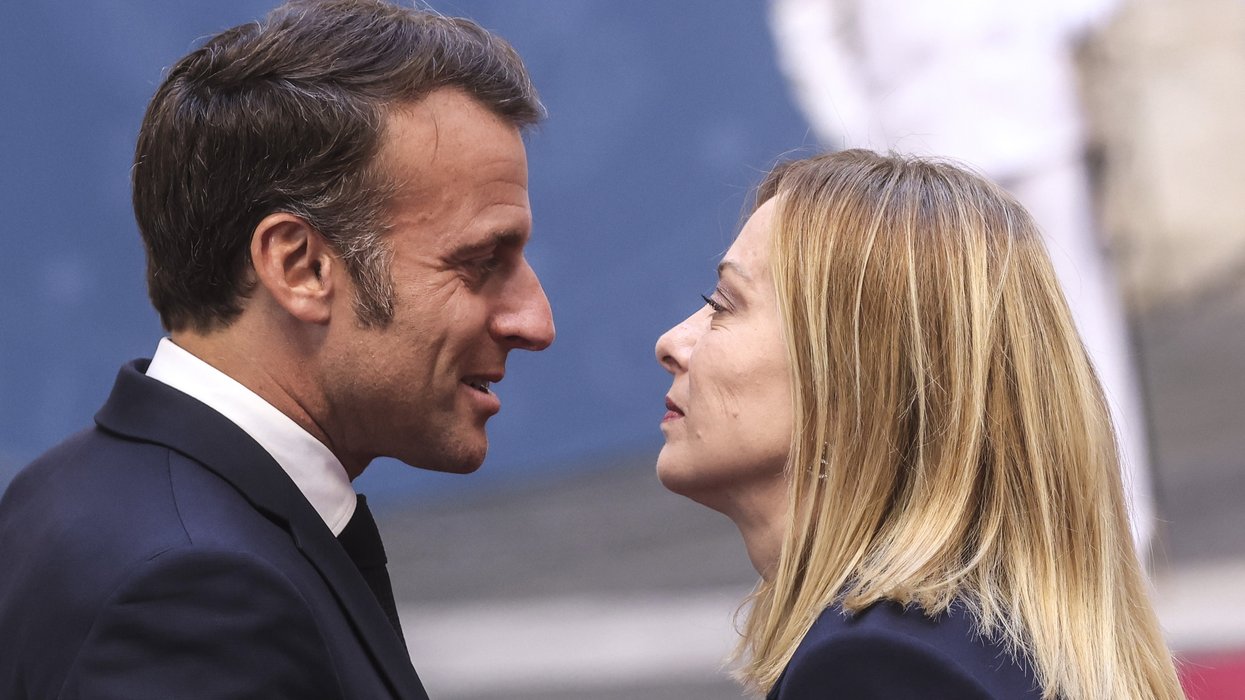 'Stay in your lane!' Emmanuel Macron sneers at Italian PM for mourning murdered right-wing student