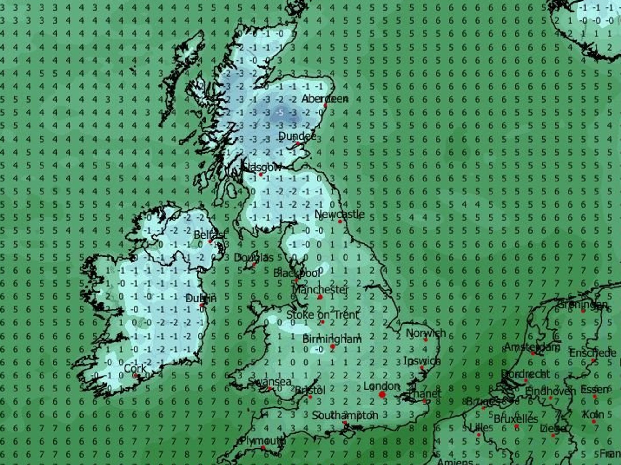 UK weather: Temperatures set to drop to -5C after warmest day of 2026 so far as 'month of rain' s...