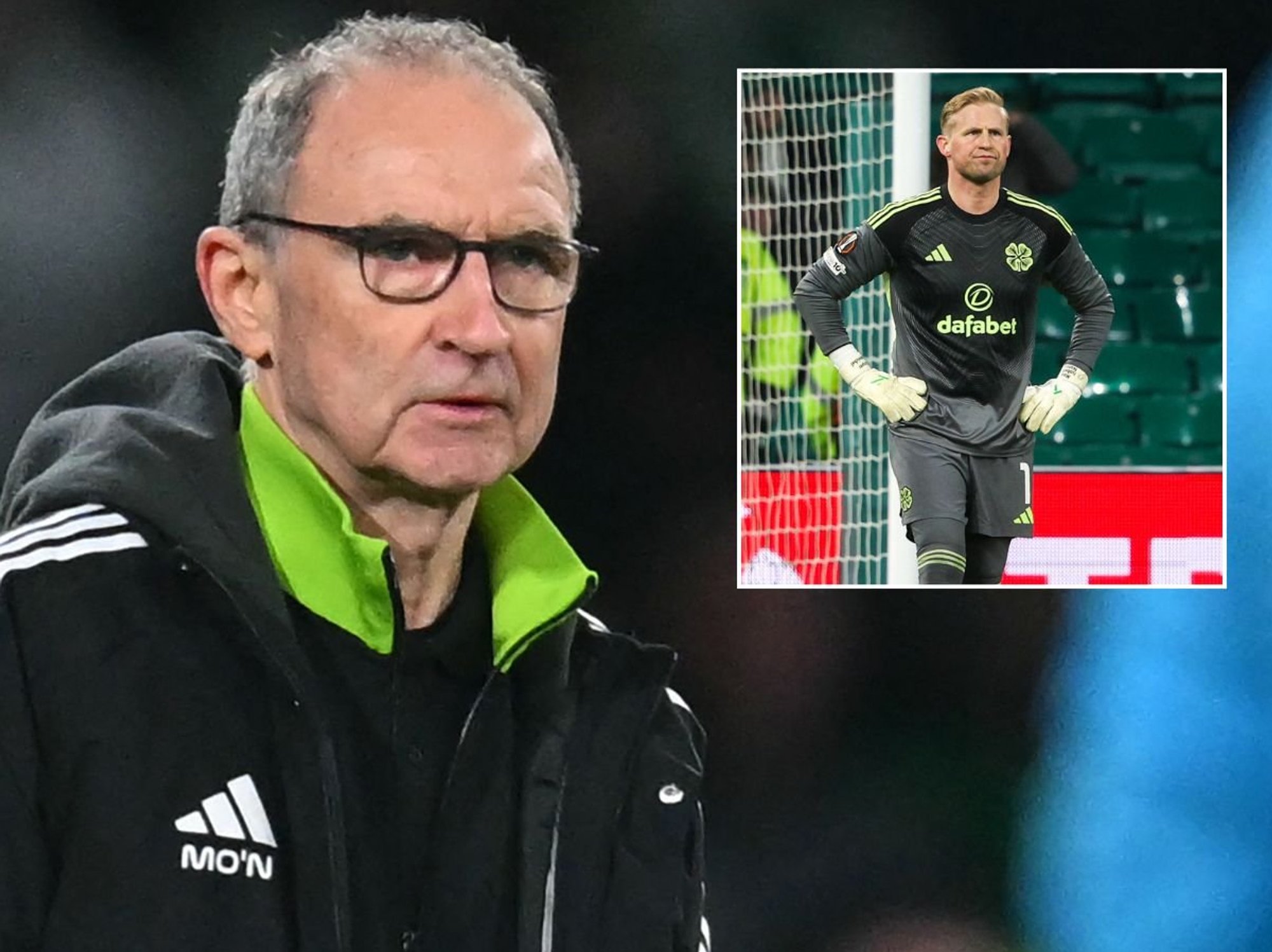 Martin O'Neill blasts Celtic fans and makes stance clear on Kasper Schmeichel after Stuttgart defeat
