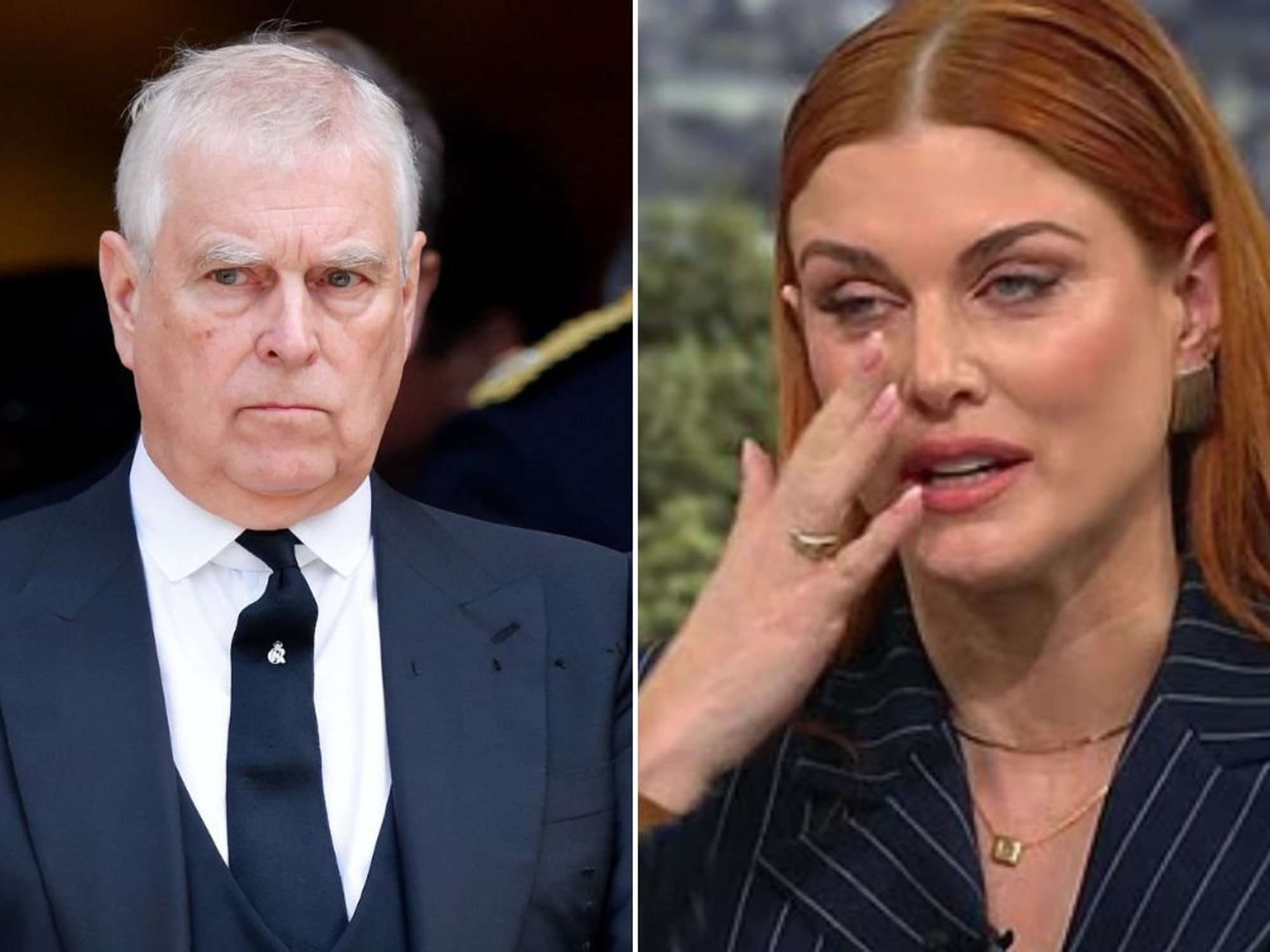 Ashley James breaks down in tears during discussion on Andrew's arrest after heartbreaking person...
