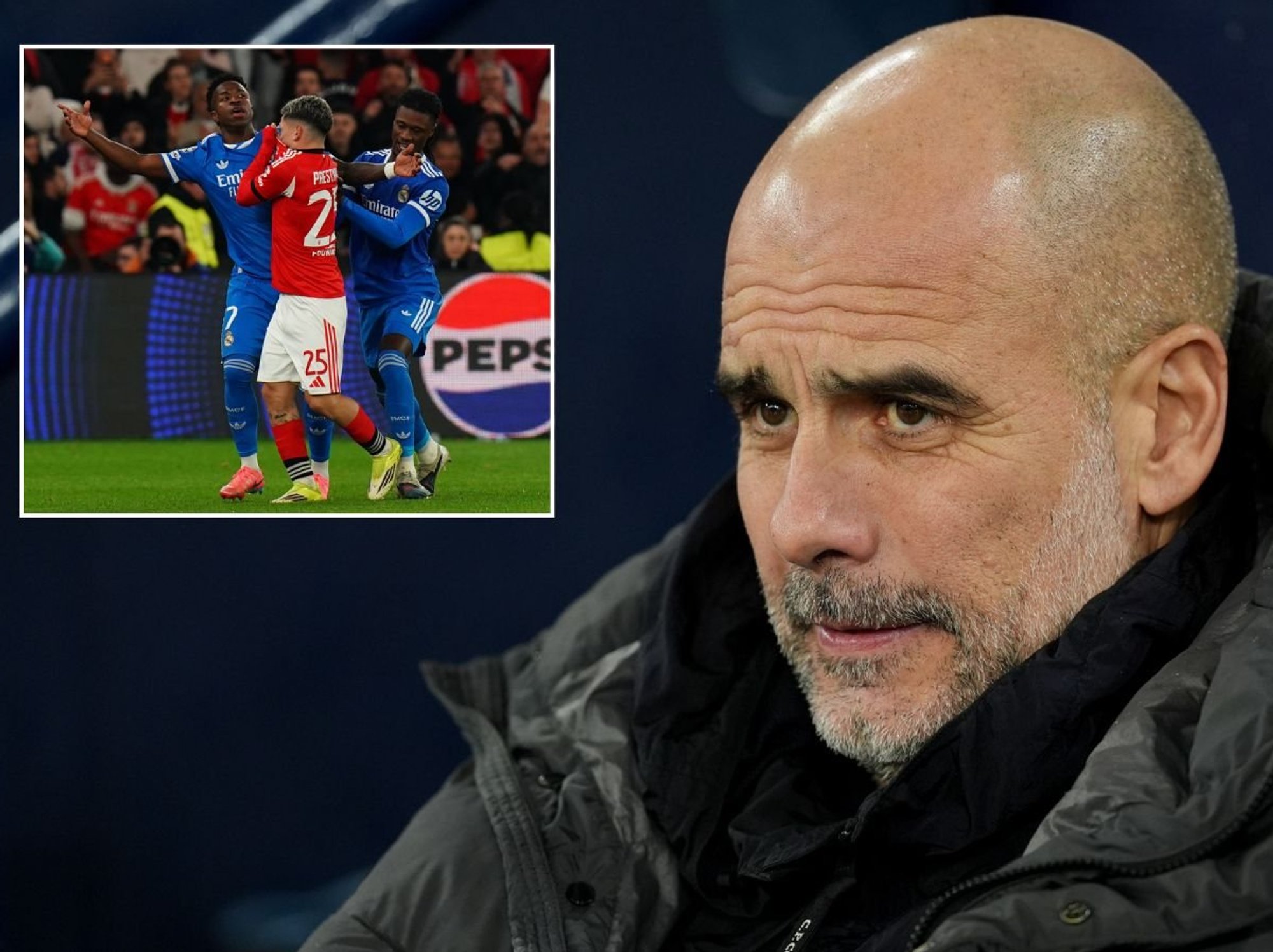 Pep Guardiola calls for teachers to be paid more after racism incident in Champions League match