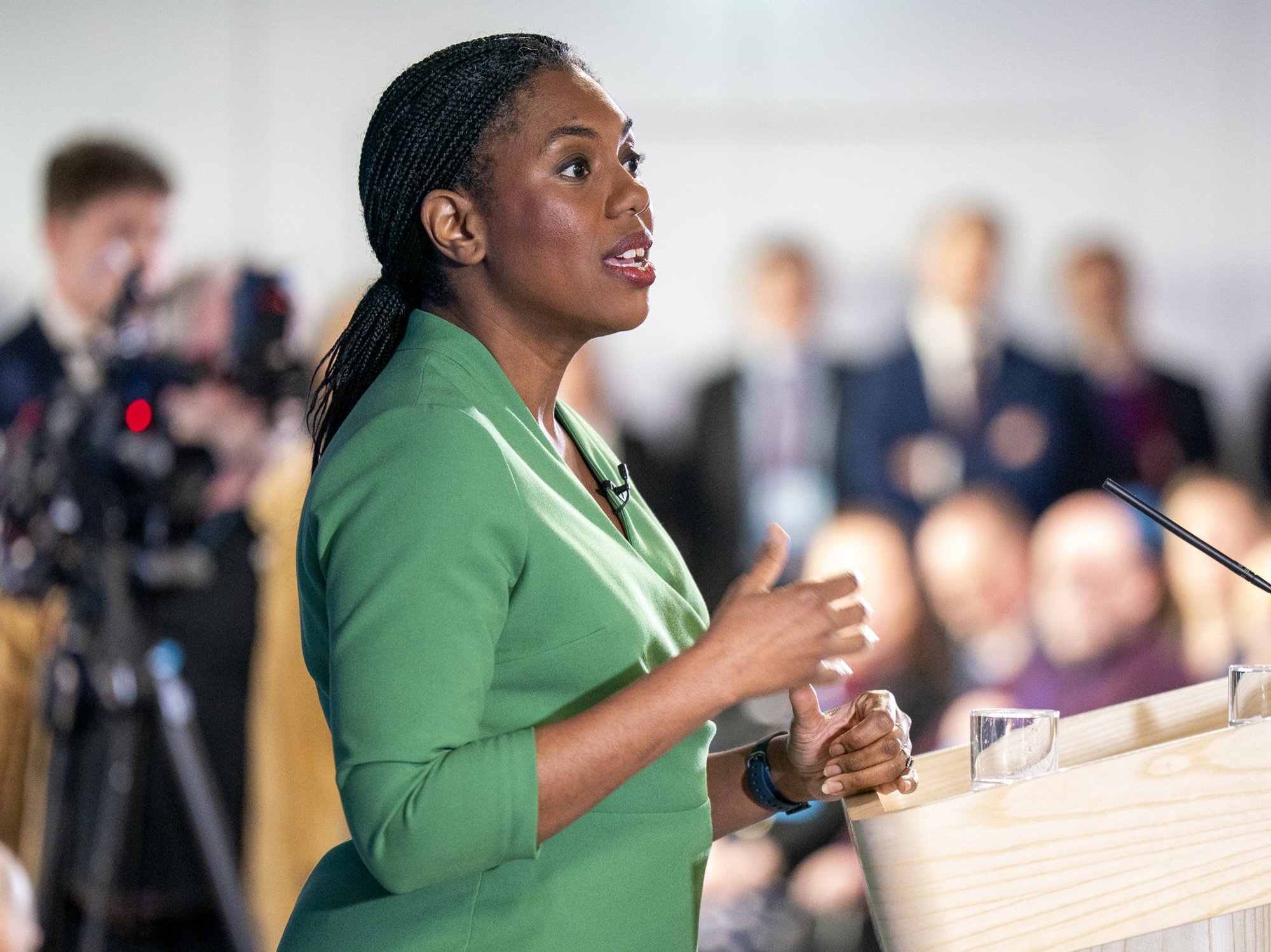Kemi Badenoch lashes out at 'left-wing obsession' with letting rapists into women's prisons
