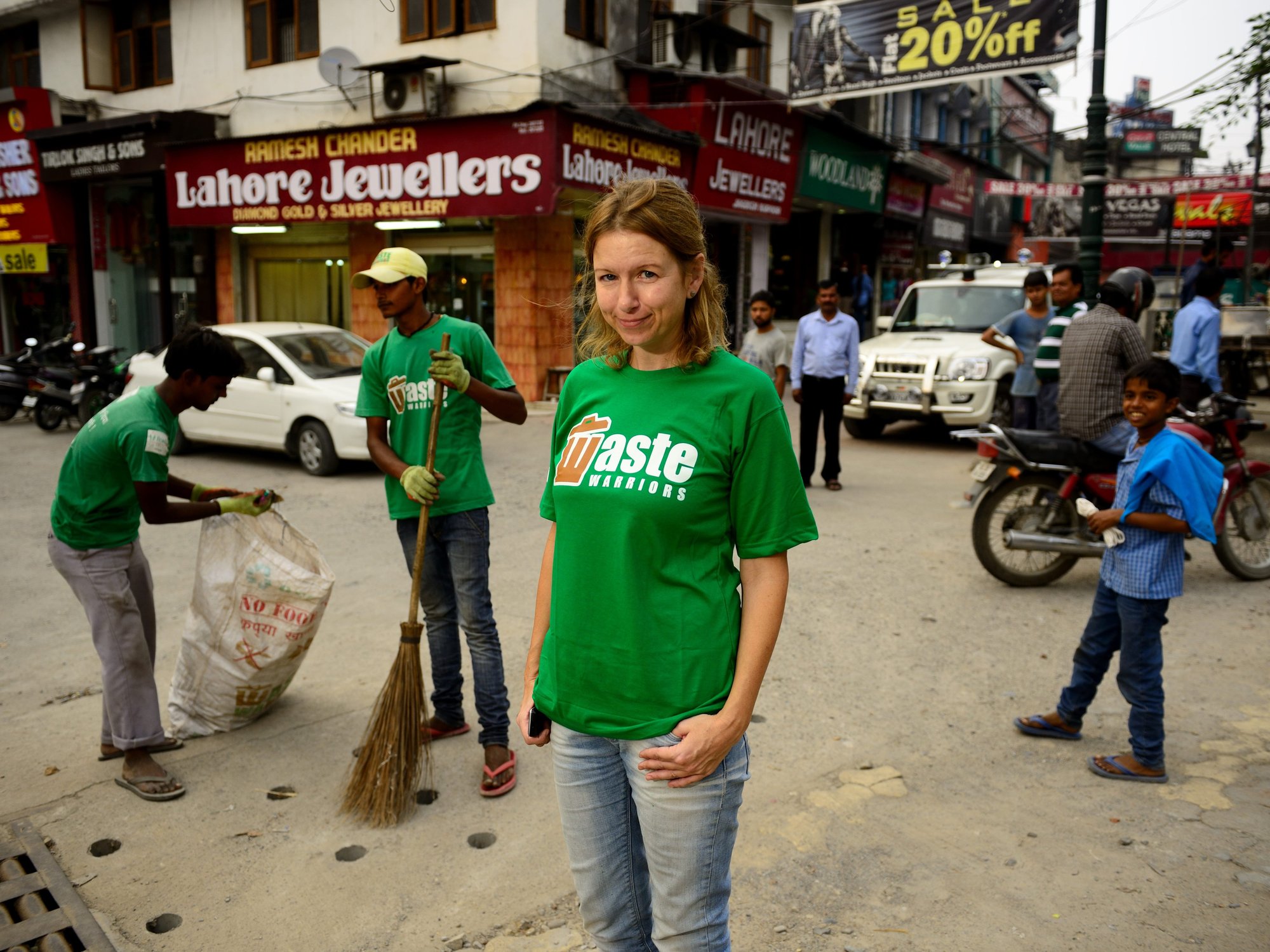 British woman leads mission to clean up waste left by tourists in Himalayas