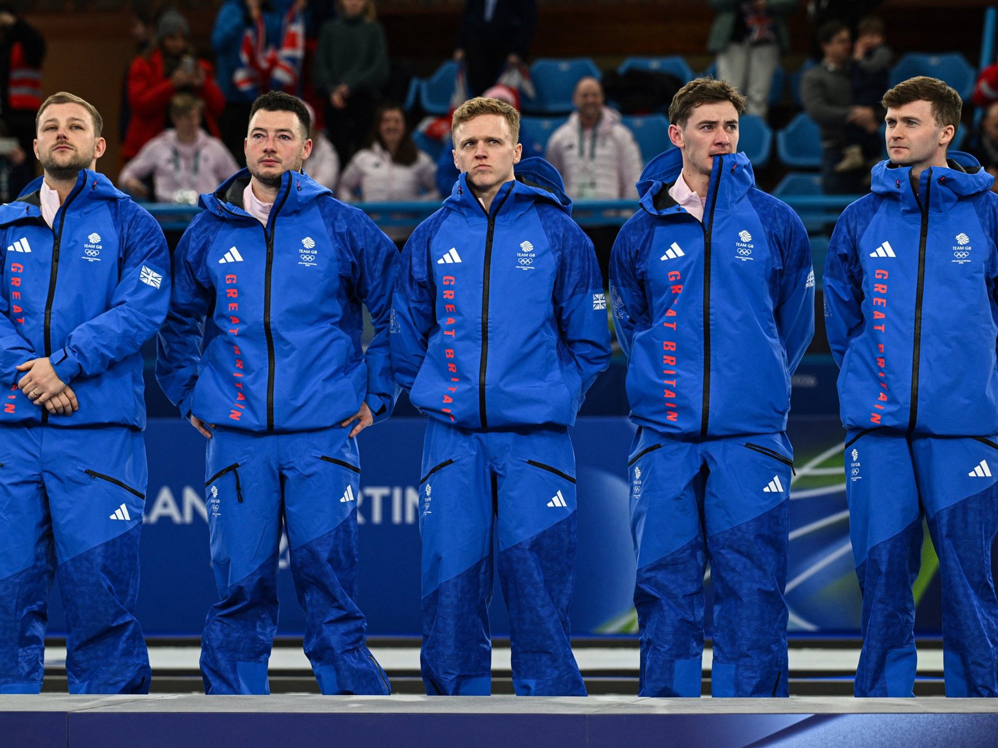 Team GB stars overcome with emotion after missing out on gold medal in curling final to Canada