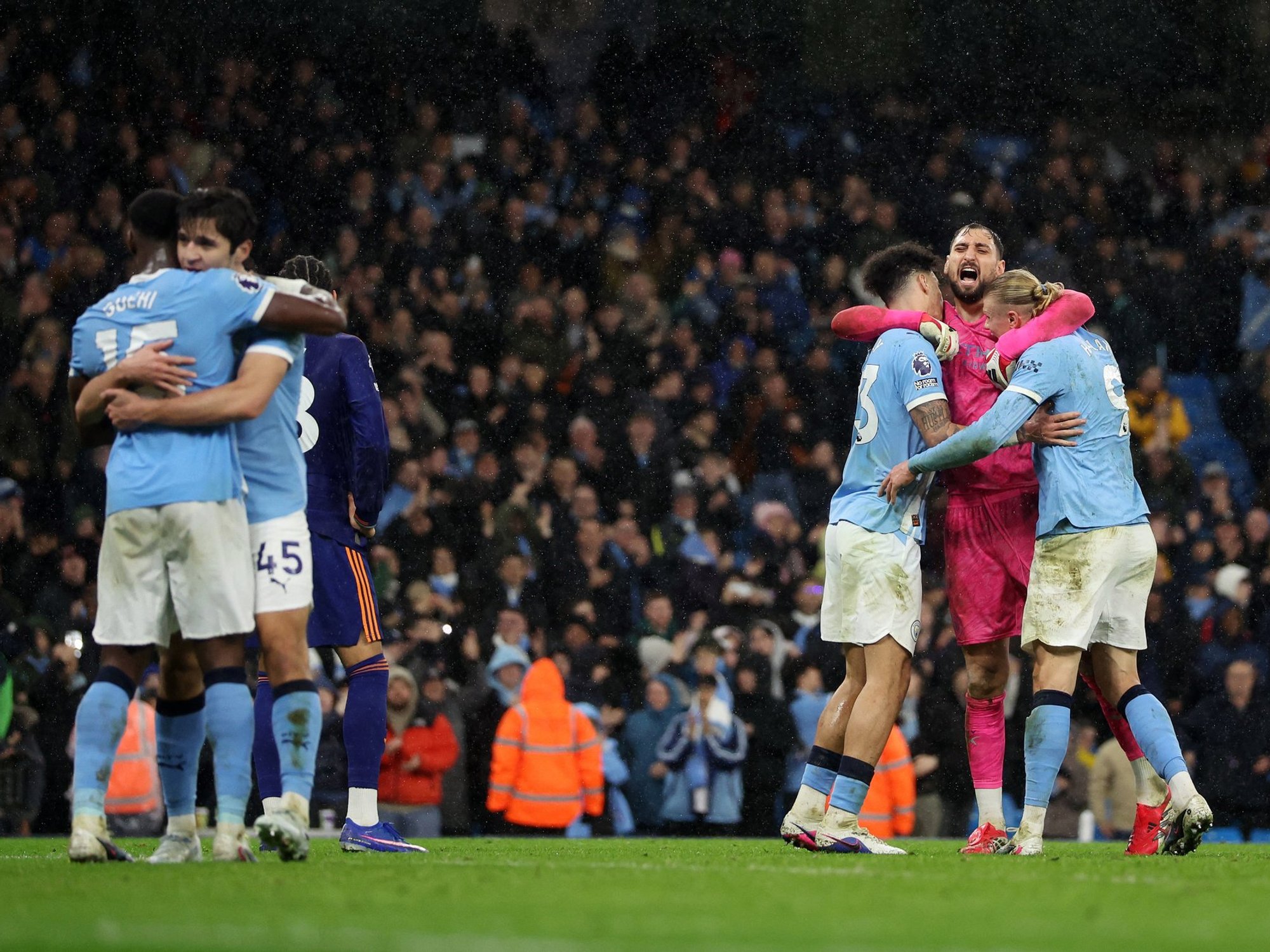 Man City ramp pressure on Arsenal with tense Newcastle victory as title race heats up
