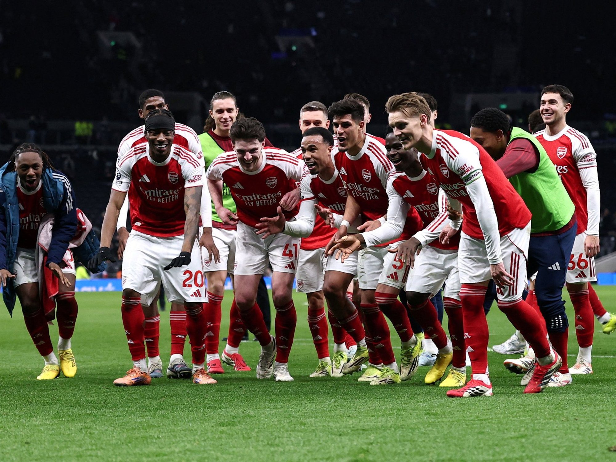 Tottenham utterly embarrassed by Arsenal in historic north London derby in title boost for Gunners