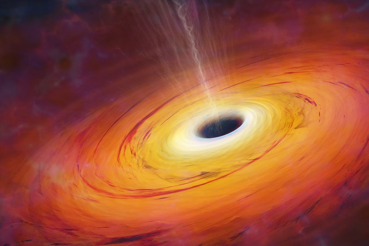 Scientists have uncovered a massive hole growing 13 TIMES cosmic 'speed limit'