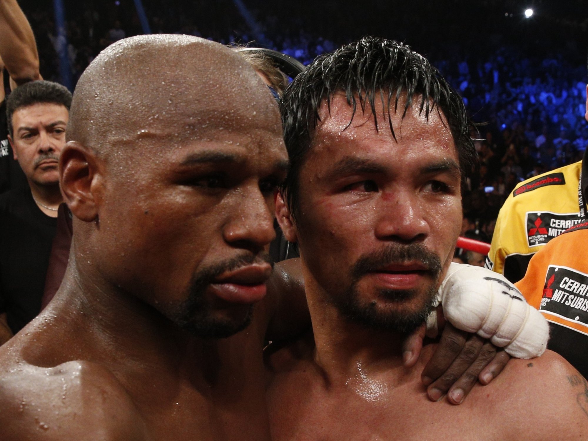 Floyd Mayweather vs Manny Pacquiao announced in blockbuster Las Vegas rematch