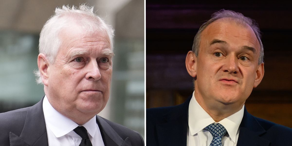 Ed Davey U-turns on Andrew Mountbatten-Windsor comments and issues apology Ed Davey U-turns on Andrew Mountbatten-Windsor comments and issues apology