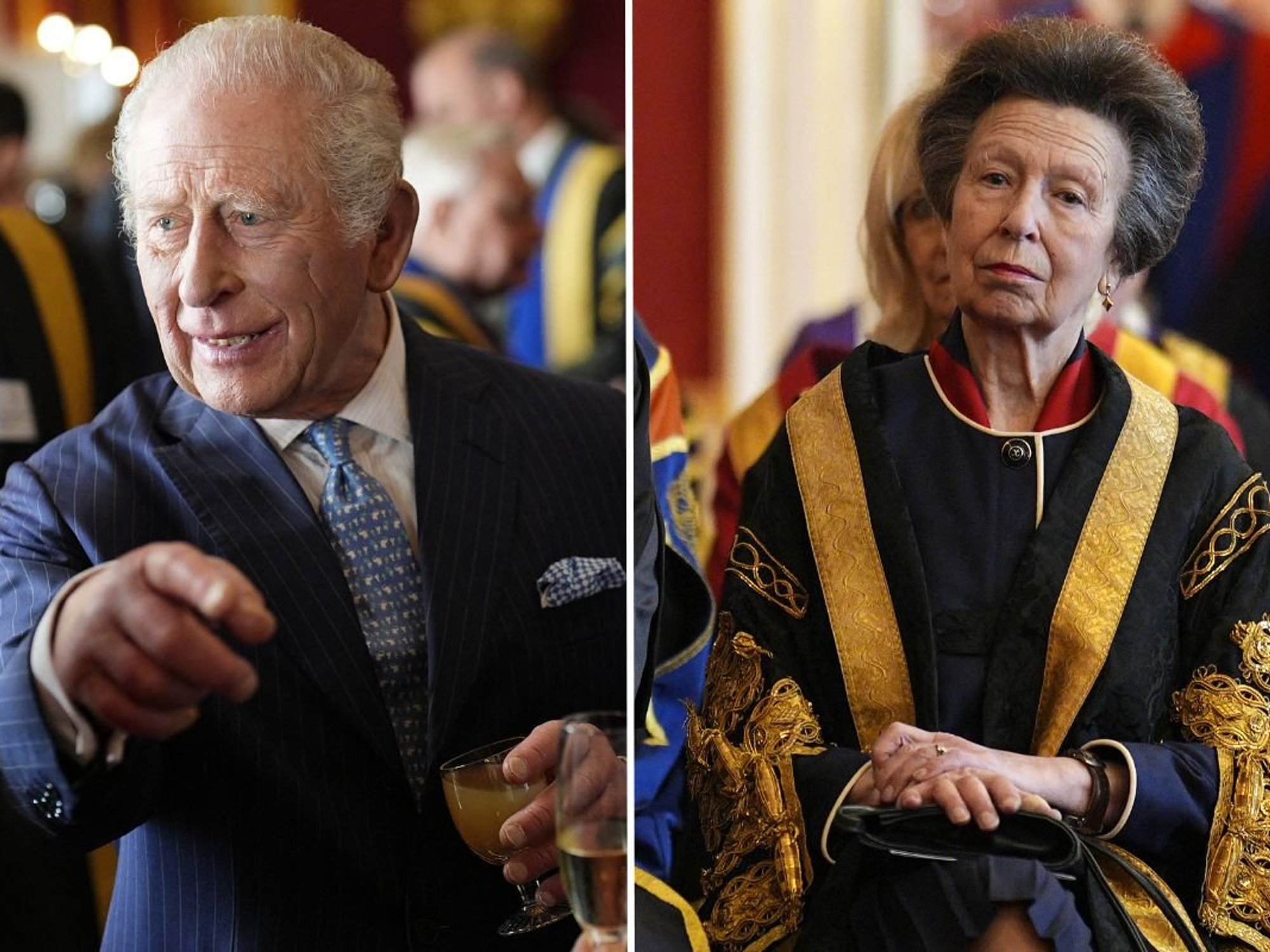 Andrew Mountbatten-Windsor's siblings put on united front as King, Anne and Edward step out together