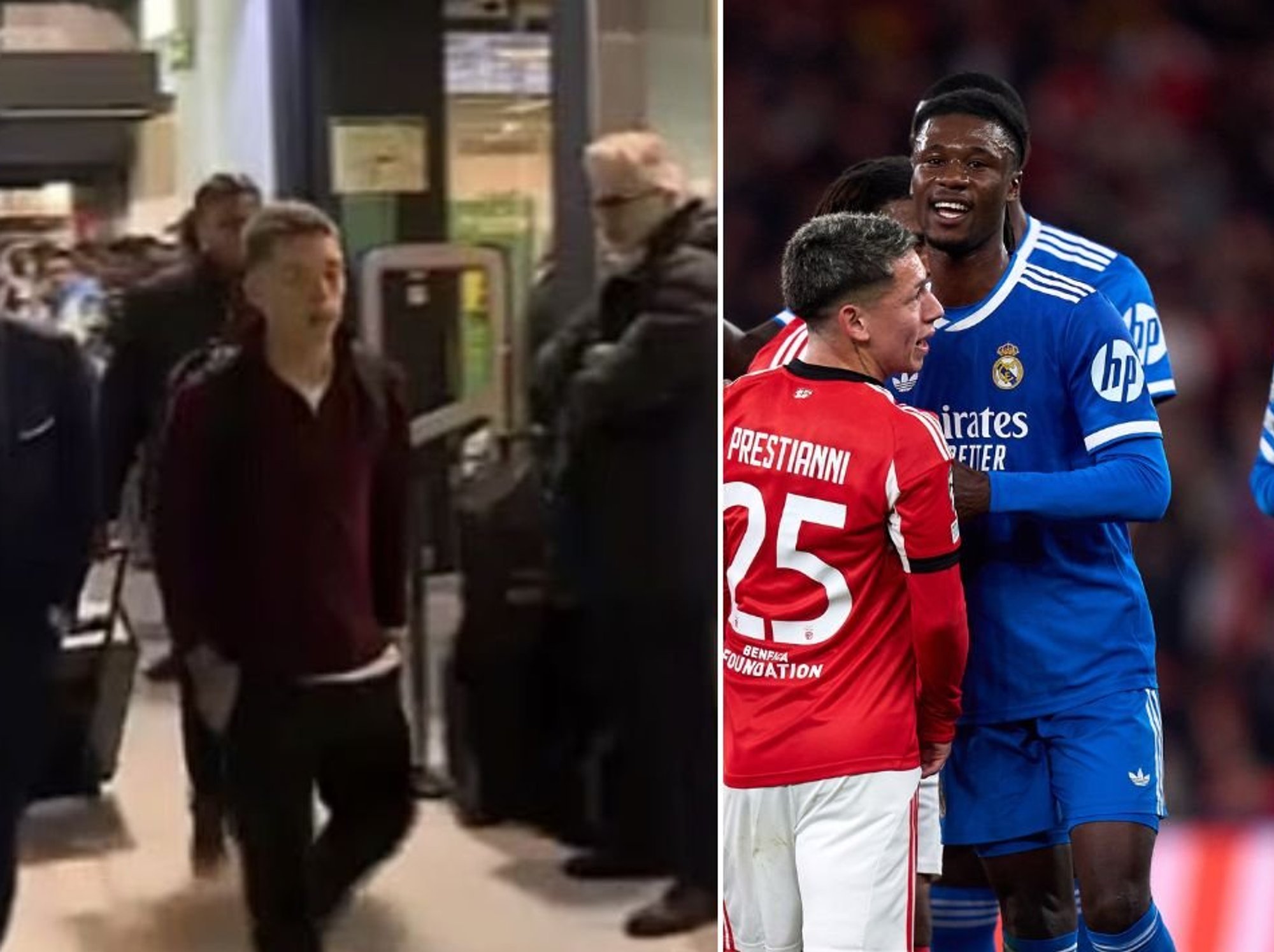 Benfica defy UEFA as Gianluca Prestianni travels to Real Madrid despite ban for alleged racism