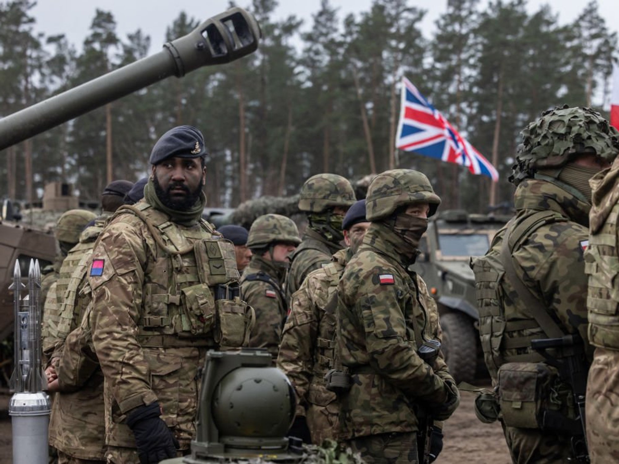 Britain 'struggling' to keep pace with Europe in rearming military despite Russia threat