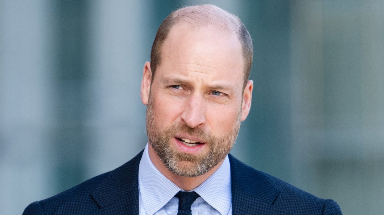 William makes first public appearance since admitting he was 'not in a calm state' after Andrew's arrest