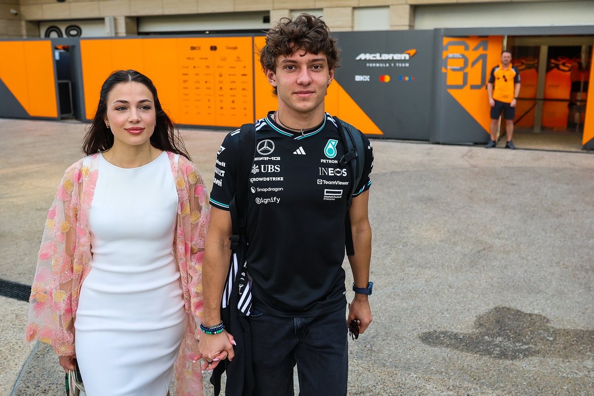 F1 star splits from girlfriend just days before new season starts as she slams 'false, disgusting narratives'