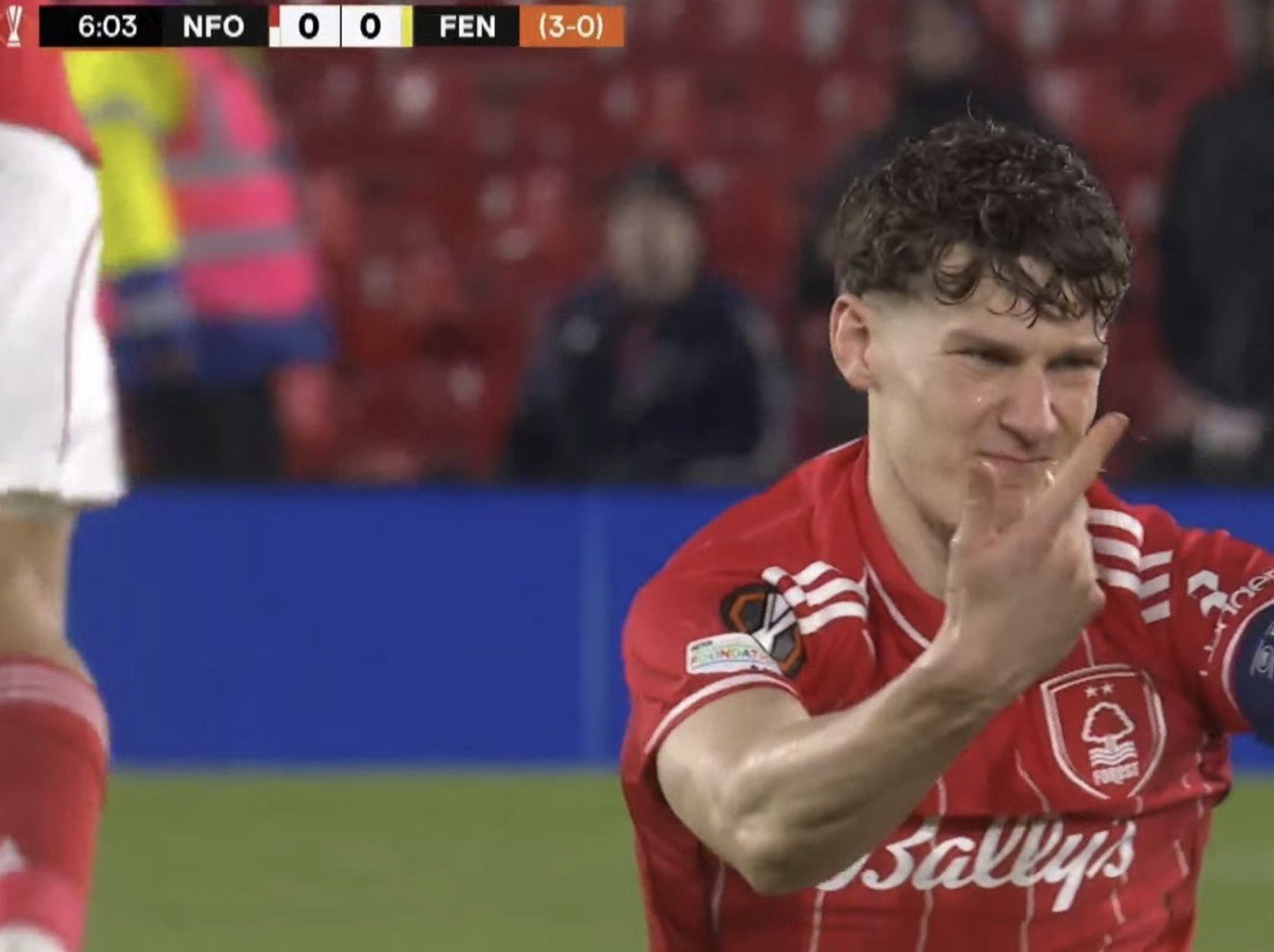 Nottingham Forest star suffers gruesome hand injury as TNT Sports REFUSE to show replays