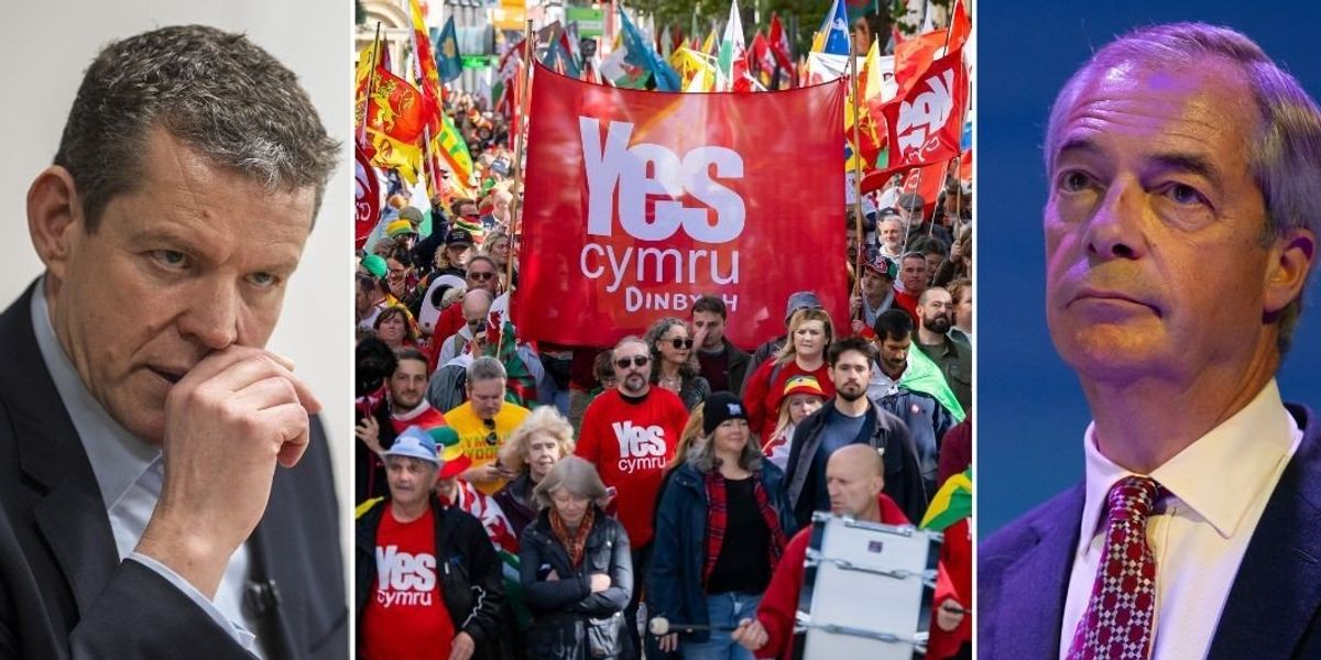 Reform fights back against Plaid Cymru’s ‘quiet plot to break up the UK’ as Welsh independence threat clouds crunch vote Reform fights back against Plaid Cymru’s ‘quiet plot to break up the UK’ as Welsh independence threat clouds crunch vote