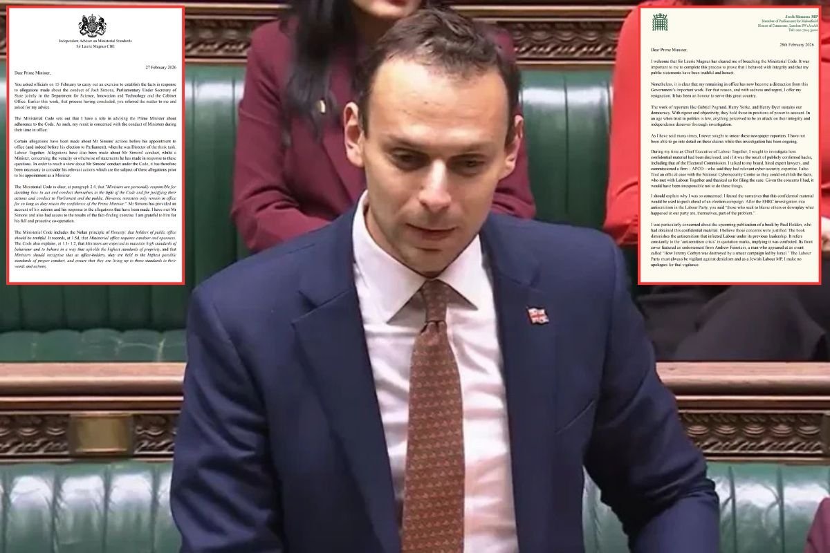 Keir Starmer hit by resignation as Labour minister quits following ethics probe