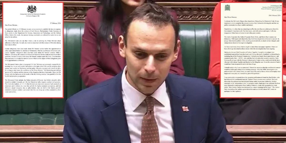 Keir Starmer hit by resignation as Labour minister quits following ethics probe Keir Starmer hit by resignation as Labour minister quits following ethics probe