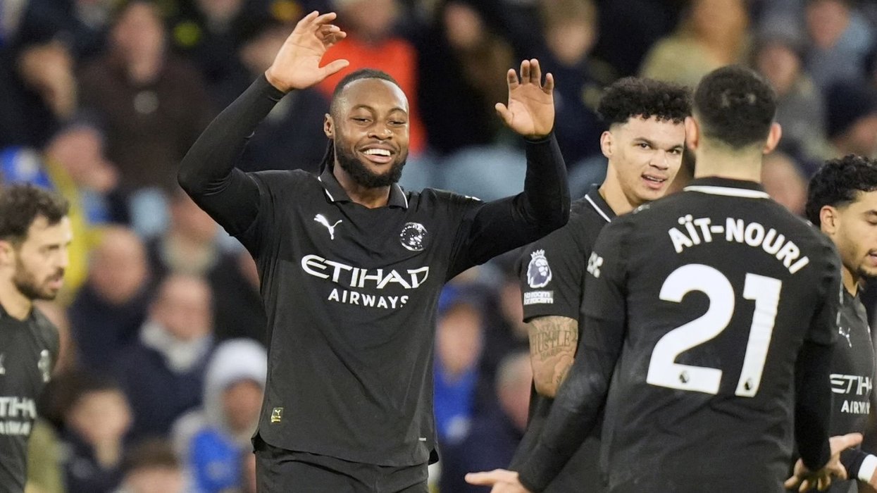 Man City up pressure on Arsenal as narrow Leeds win boosts hopes of Premier League title
