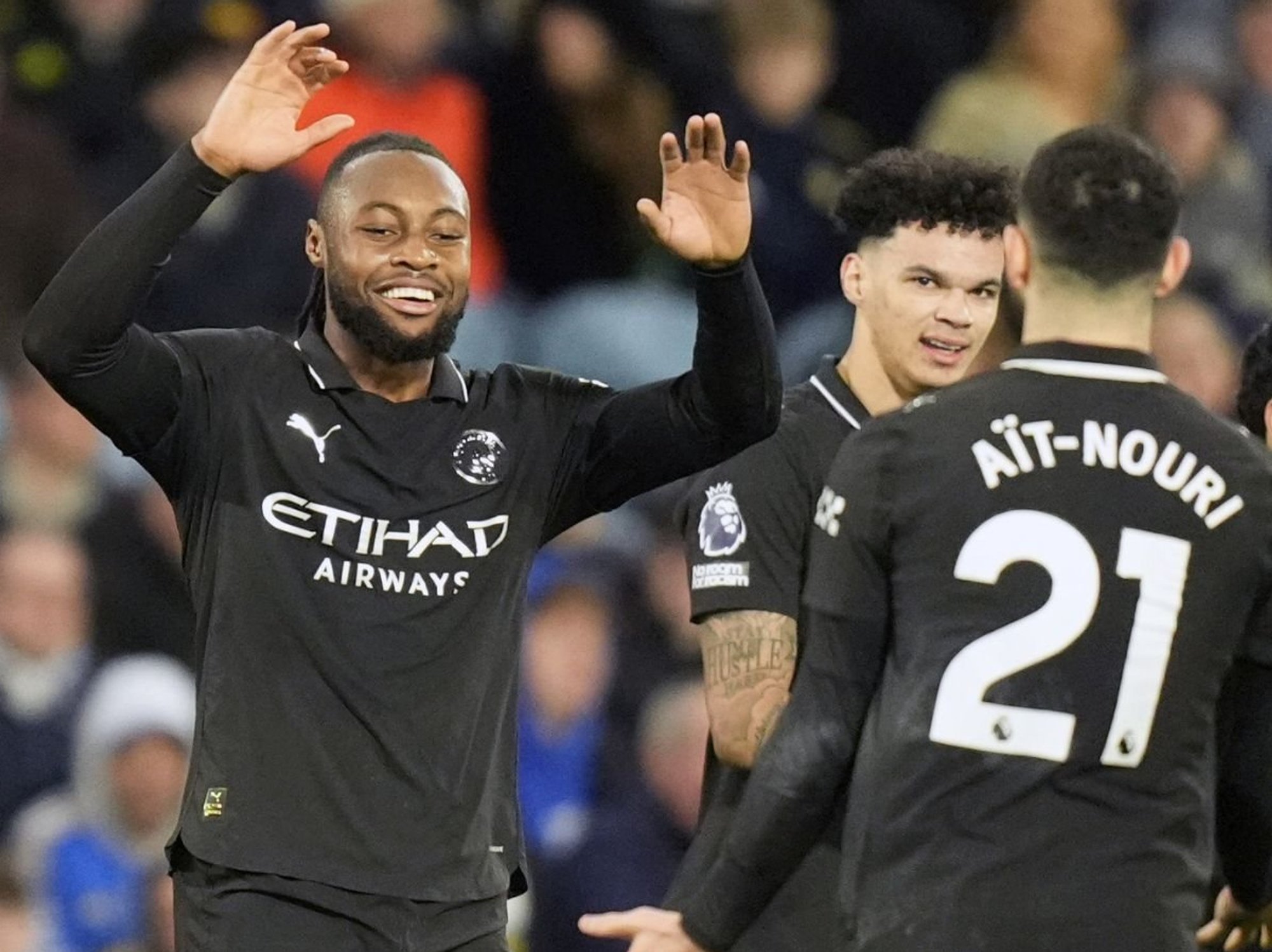 Man City up pressure on Arsenal as narrow Leeds win boosts hopes of Premier League title