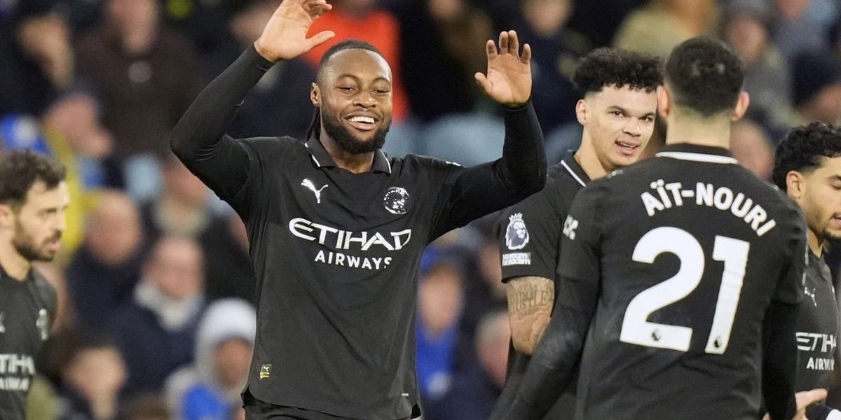 Man City up pressure on Arsenal as narrow Leeds win boosts hopes of Premier League title Man City up pressure on Arsenal as narrow Leeds win boosts hopes of Premier League title