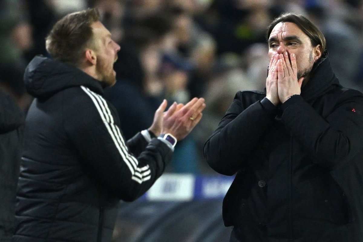 Daniel Farke sent off in explosive scenes immediately after Leeds defeat to Man City