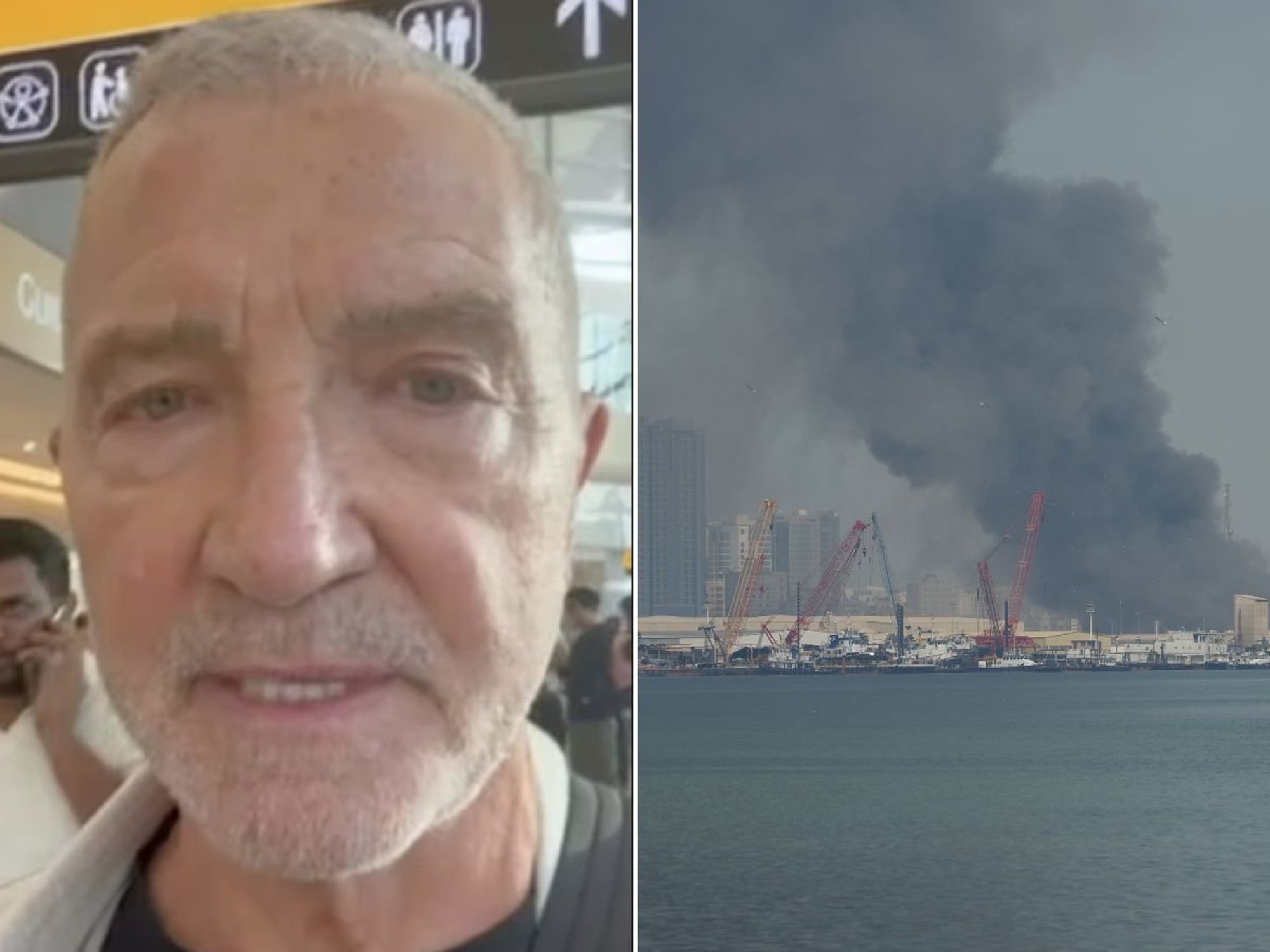 Graeme Souness trapped in Abu Dhabi and unable to return to the UK after strikes from Iran
