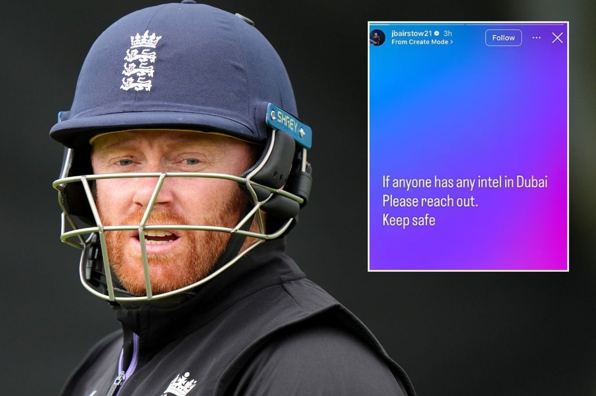 England cricket coach issues plea for help on social media amid Iran missiles