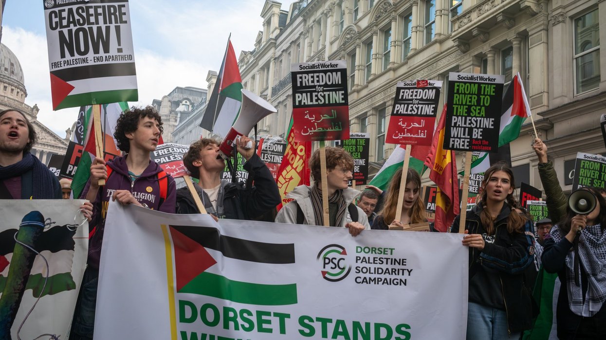Pro-Palestine demonstrators receive major boost with £3million war chest funded by selling flags and scarves