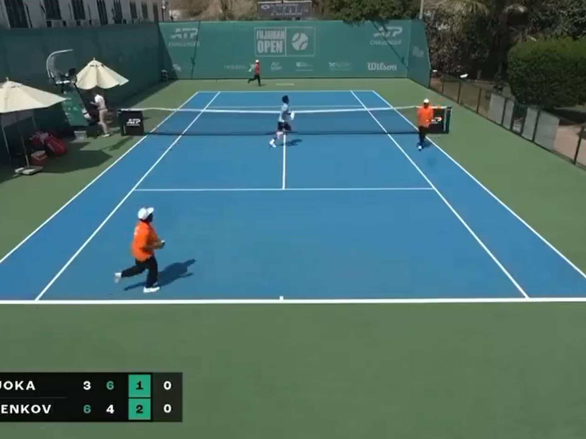 Terrified tennis stars forced to take cover after nearby drone strike at UAE tournament