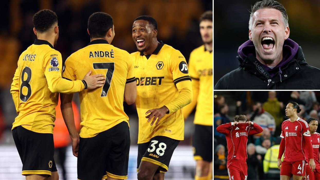 Liverpool suffer last-gasp defeat to bottom-placed Wolves to put Arne Slot under major pressure