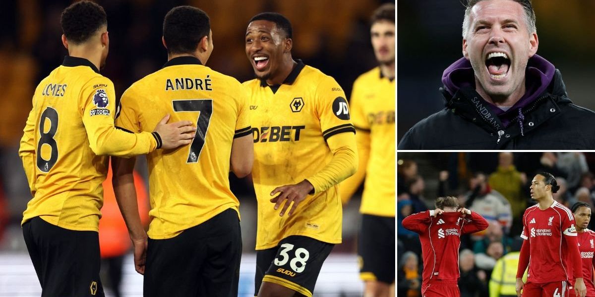 Liverpool suffer last-gasp defeat to bottom-placed Wolves to put Arne Slot under major pressure Liverpool suffer last-gasp defeat to bottom-placed Wolves to put Arne Slot under major pressure